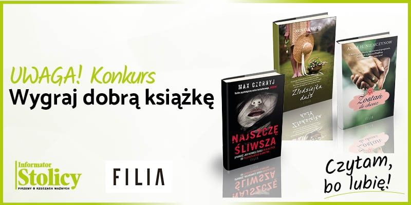 Rozwiązanie konkursu - Wygraj książkę Wydawnictwa Filia pt. „Zostań ile chcesz”!