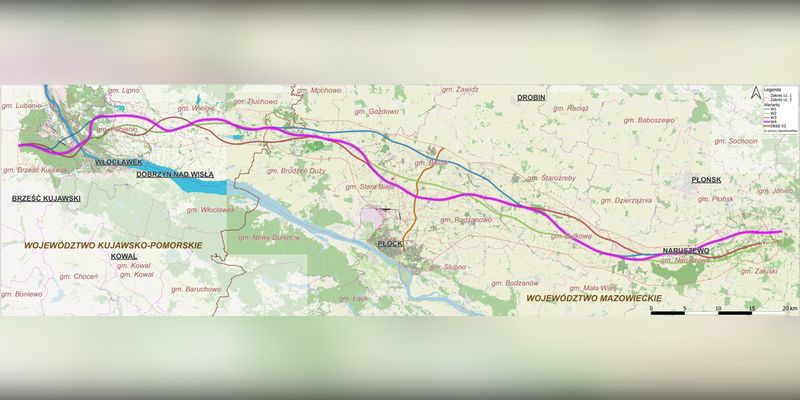 Jest rekomendacja dla S10. GDDKiA wskazała wariant przebiegu trasy do OAW