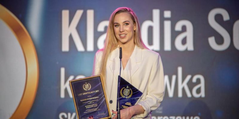 Klaudia Sosnowska – koszykarka Polonii Warszawa – najpopularniejszym sportowcem stolicy w 2022 roku!