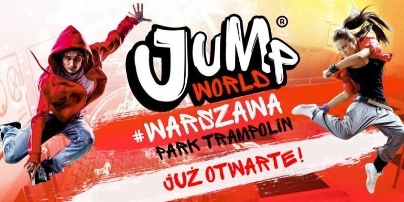 Konkurs! Wygraj wejściówki do Jump World Warszawa!