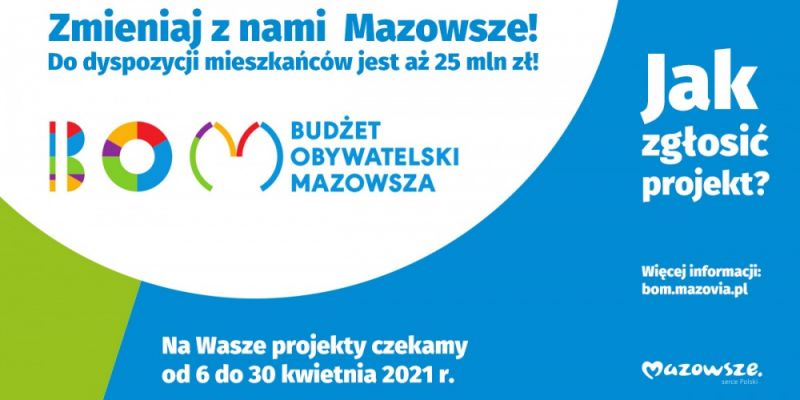 Rusza druga edycja budżetu obywatelskiego Mazowsza