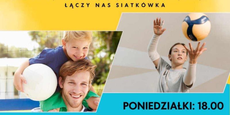 Bezpłatne zajęcia rodzinne z elementami siatkówki