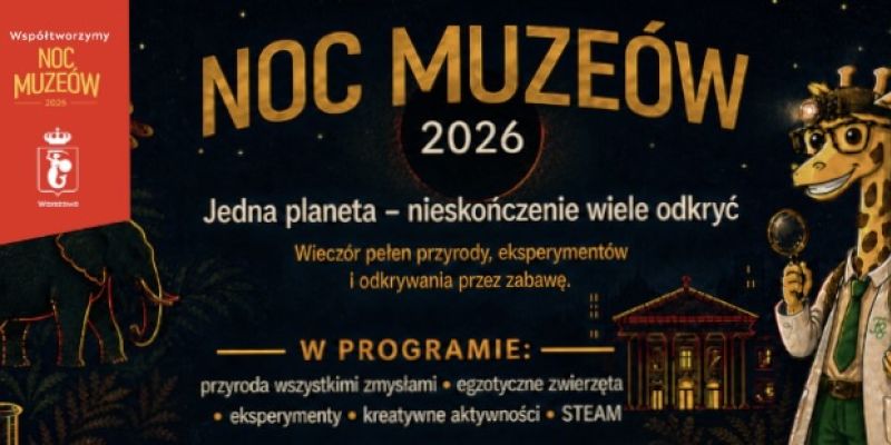 Noc Muzeów 2026 w Szkole Podstawowej Fundacji Szkolnej - „Jedna planeta – nieskończenie wiele odkryć”
