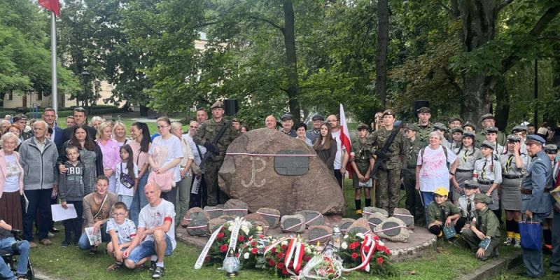 [FOTORELACJA] Mińsk Mazowiecki upamiętnił Powstańców Warszawskich