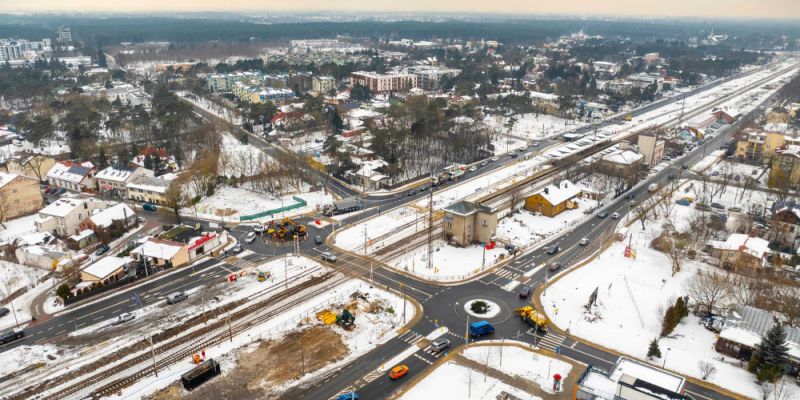 Uwaga kierowcy i pasażerowie! Jezdnia ul. Patriotów w Wawrze zamknięta