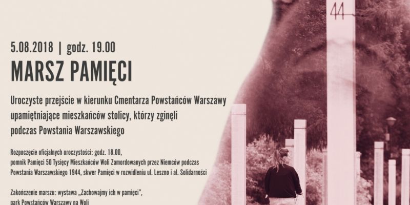 Marsz Pamięci upamiętniający ofiary Powstania Warszawskiego