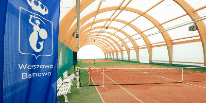 Nowa przestrzeń sportowa na Bemowie – korty tenisowe otwarte od 17 marca