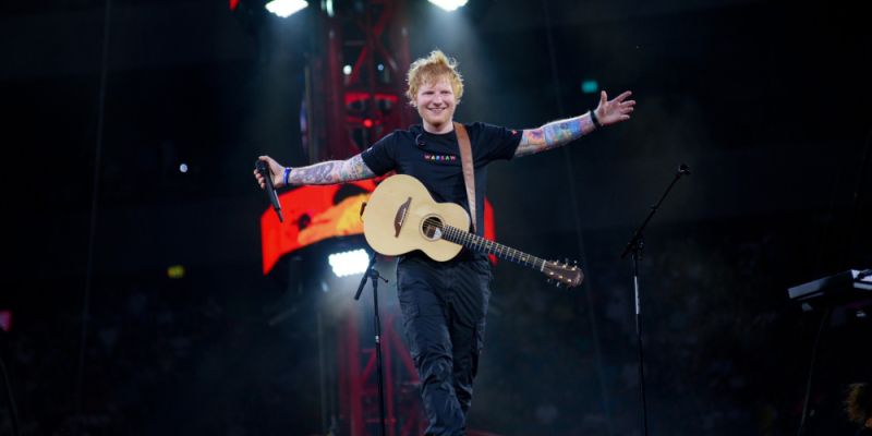 Rewelacyjne koncerty Eda Sheerana na PGE Narodowym .