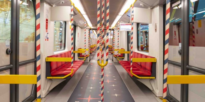Świąteczne metro wyrusza na trasę