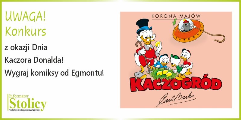 [Konkurs] Z okazji Dnia Kaczora Donalda wygraj komiksy od Egmontu