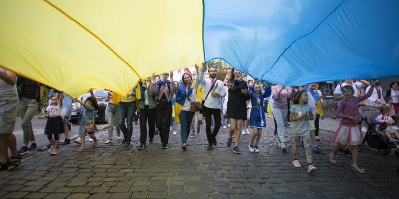 W Gdańsku uczczono Dzień Niepodległości Ukrainy. "Wolność jest naszą religią"
