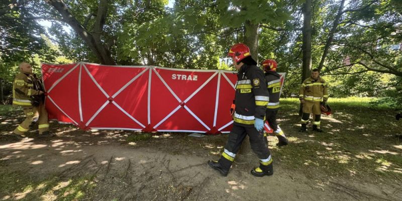 30-latka utonęła w stawie w parku Szczęśliwickim