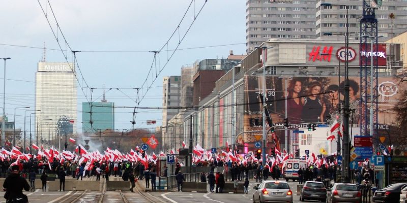 Ulicami Stolicy przeszedł  Marsz Niepodległości