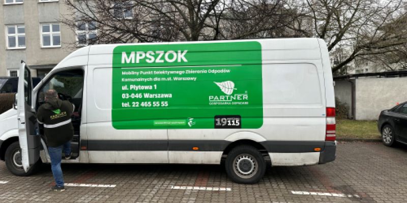 Od 1 października więcej mobilnych punktów odbioru odpadów