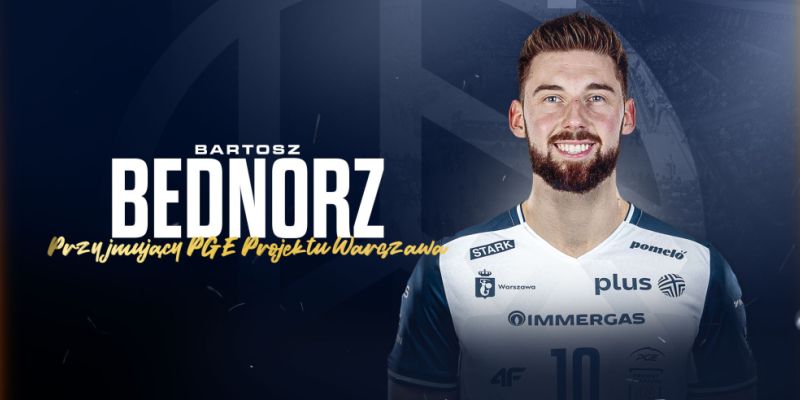 Bartosz Bednorz w PGE Projekcie Warszawa