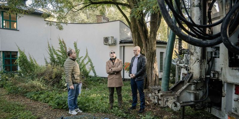 Nowy odwiert przy studni oligoceńskiej na Wolumenie