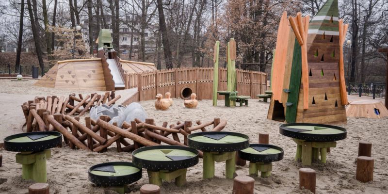 Nowy plac zabaw na Stawach Kellera już otwarty