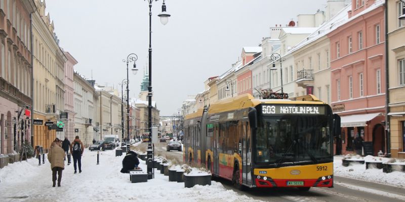 Kolejne autobusy elektryczne w Warszawie