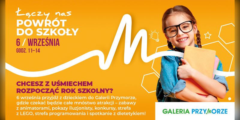 Galeria Przymorze świętuje początek roku szkolnego: rodzinne wydarzenie już 6 września