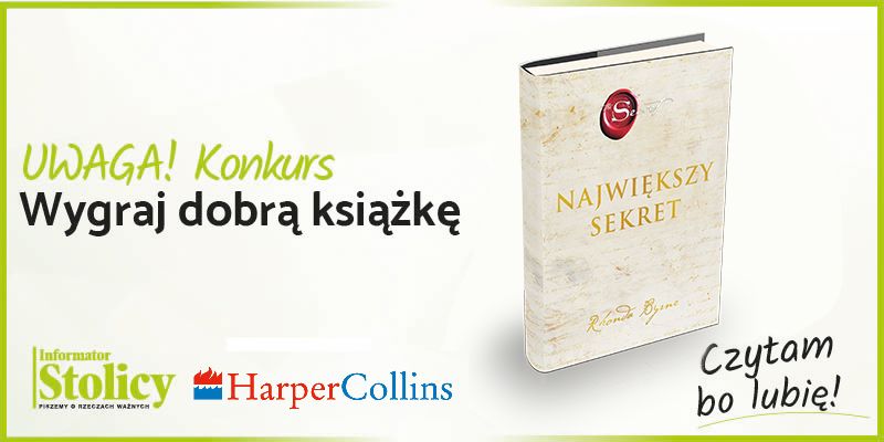 Konkurs! Wygraj książkę wydawnictwa Harper Collins Polska pt. ,,Największy sekret”