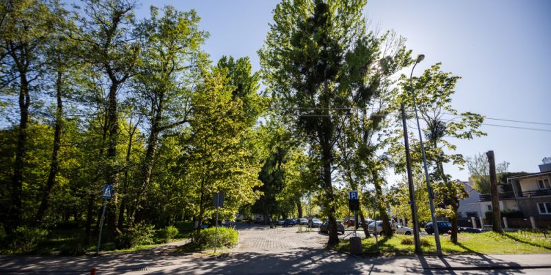 Zamkną parking przy ul. Błękitnej