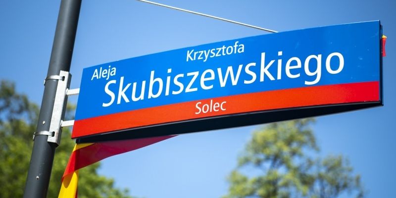 Nadanie imienia alei parkowej Krzysztofa Skubiszewskiego