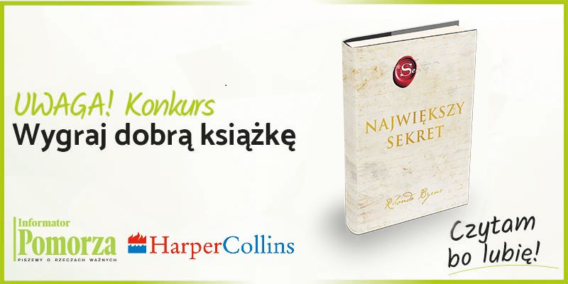 Konkurs! Wygraj książkę wydawnictwa Harper Collins Polska pt. ,,Największy sekret”