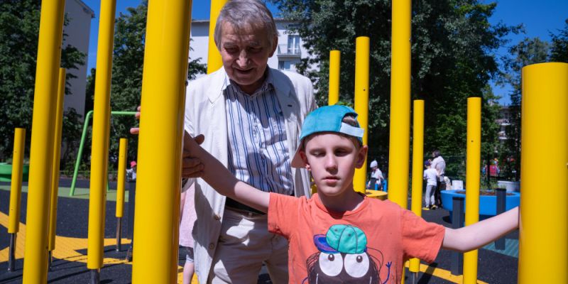 Pierwszy taki plac zabaw w Polsce otwarty
