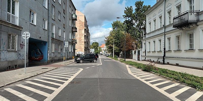 Ulica Środkowa zmieni się w zieloną strefę zamieszkania