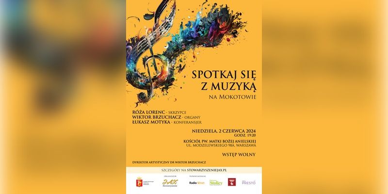 [Nasz patronat] Spotkaj się z muzyką – koncerty w Warszawie