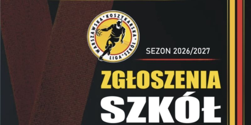 Warszawskie szkoły zagrają w koszykarskiej lidze - trwa nabór do WKLS