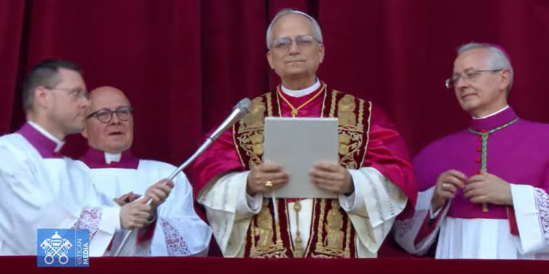 Papież Leon XIV: Pokój niech będzie z Wami wszystkimi