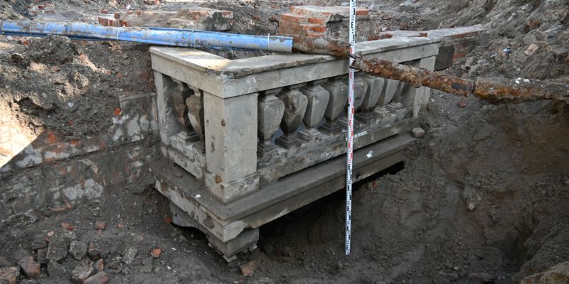Odkrycie na Nowym Zjeździe: znaleziono pozostałości starych kamienic
