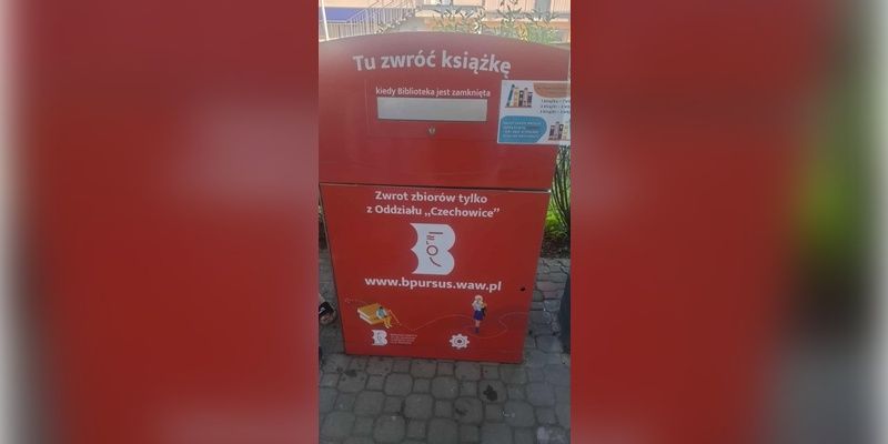 Ursus: Biblioteka ostrzega przed niewłaściwym korzystaniem z książkomatu