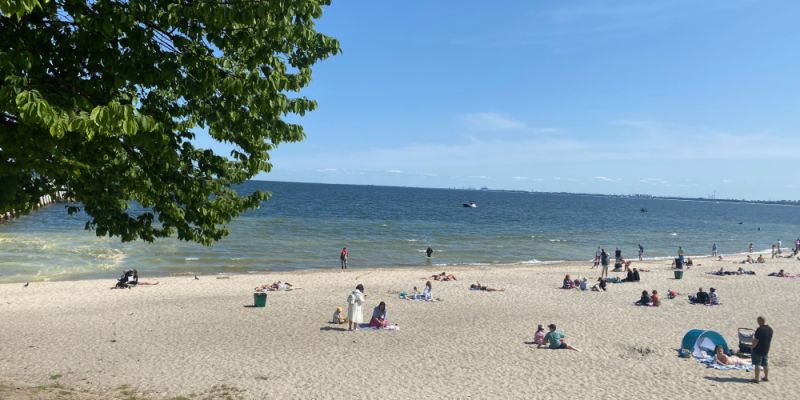 Zakaz kąpieli obowiązuje na terenie kąpieliska w Orłowie.