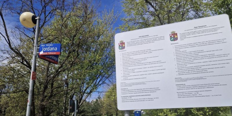 Koniec z grillowaniem  w Parku Górczewska