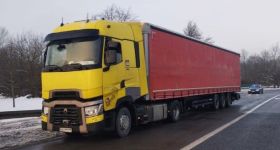 Zignorował zakaz wjazdu i zasady trzeźwości – kierowca ciężarówki w rękach stołecznej policji