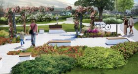 Przy Modlińskiej powstanie nowy Skwer.  Zielona przestrzeń ma zmienić oblicze Białołęki