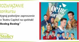 [Rozwiązanie konkursu] Spektakl „Boeing Boeing” wygraj podwójną wejściówkę
