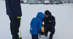 Policjanci z Woli i Bemowa apelują o ostrożność i rozwagę przy zbiornikach wodnych