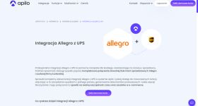 Automatyzacja zamówień w Allegro dzięki integracji z UPS od Apilo - przewaga konkurencyjna dla Twojego e-biznesu