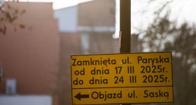 Utrudnienia dla kierowców. Ulica Paryska zostanie zamknięta