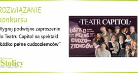 [Rozwiązanie konkursu] Spektakl „Łóżko pełne cudzoziemców” wygraj podwójną wejściówkę