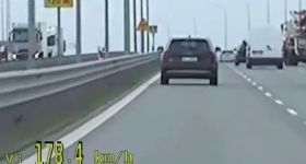 Pędził ponad 200 km/h. 41-latek zatrzymany na S7 – stracił prawo jazdy już wcześniej