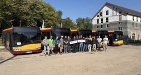 Pięć warszawskich autobusów trafiło na Ukrainę