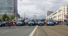 Policja podjęła działania, by 11 listopada zapewnić uczestnikom zgromadzeń bezpieczeństwo