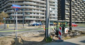 Przebudowa skrzyżowania Al. Wilanowskiej. Powstanie przejście dla pieszych z przejazdem rowerowym