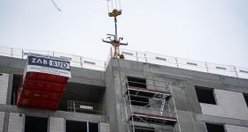 Na nowym budynku TBS  przy Jagiellońskiej zawisła wiecha