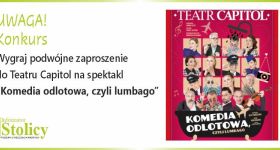 [KONKURS] Spektakl „Komedia odlotowa,  czyli Lumbago” wygraj podwójną wejściówkę