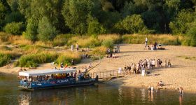 Darmowy prom z Wawra do Wilanowa. Letnie przeprawy z Plaży Romantycznej do końca sierpnia
